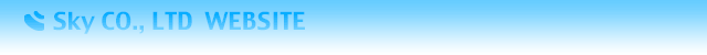 Sky CO., LTD WEBSITE